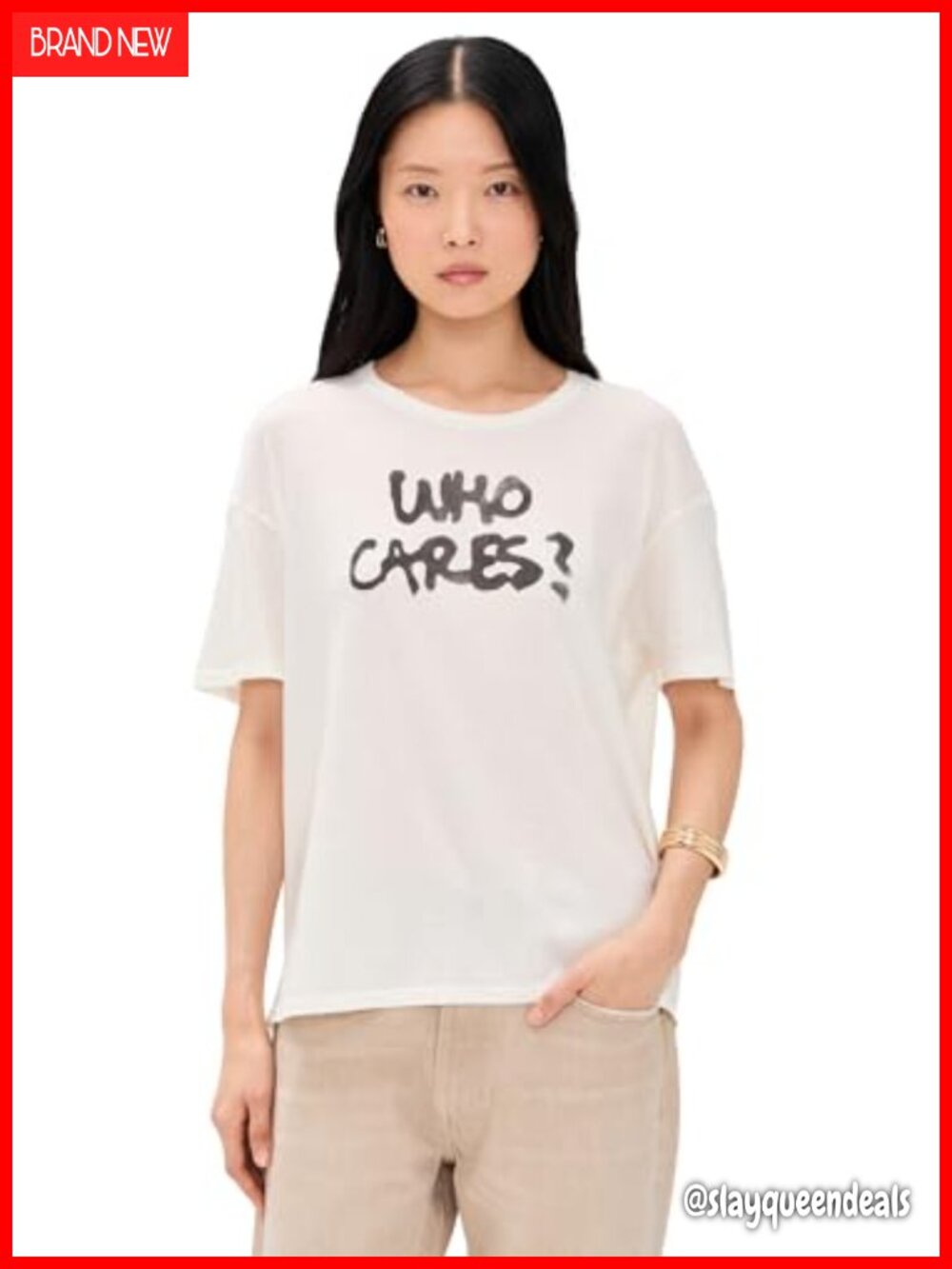 Oversized Relaxed Tee - Lightweight Super-Stretch Jersey - Drop Shoulder Crew